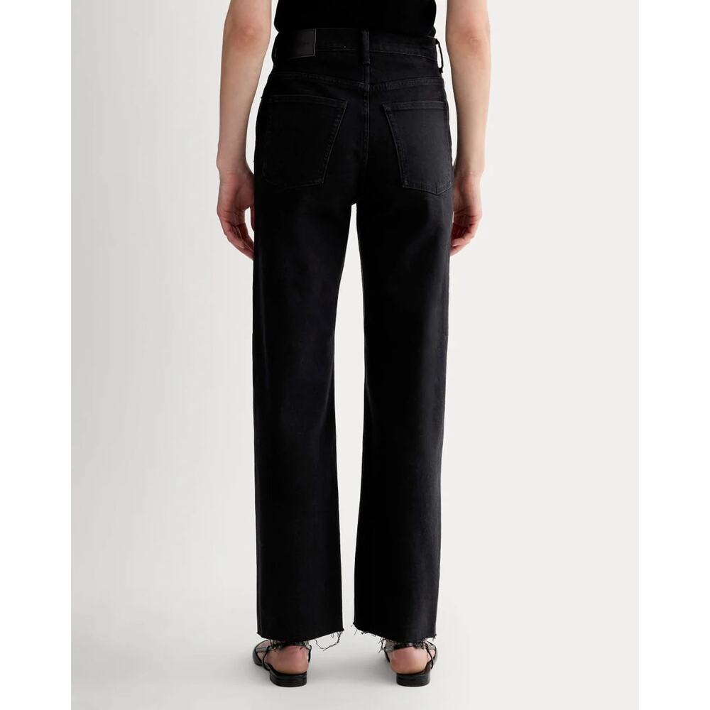 Everlane The Way-High Jeans Charcoal Black - Picture 3 of 8